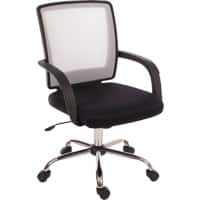 Teknik Office Chair Black and White Star 6910WH