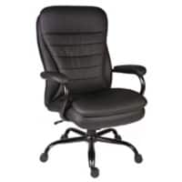 TEKNIK Goliath Executive Chair Basic Tilt Bonded leather Fixed Armrest Seat Height Adjustable Black 170 kg