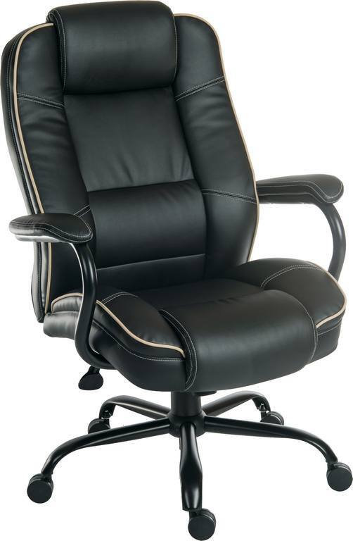 TEKNIK Goliath Duo Office Chair Height-Adjustable Seat Black 170 kg 6925BLK 600 mm