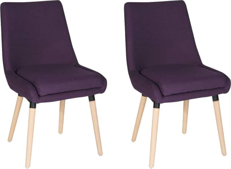 TEKNIK Visitor Chair 6946PLUM Pack of 2