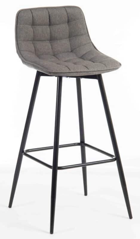 TEKNIK Quilt Bar Stool 6978GREY 450 x 450 x 990 mm