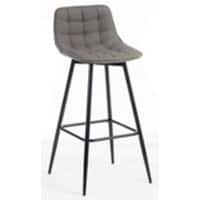TEKNIK Quilt Bar Stool 6978GREY 450 x 450 x 990 mm