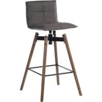 TEKNIK Spin Bar Stool 6977GREYDK 490 x 490 x 950 mm