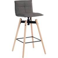 TEKNIK Spin Bar Stool 6977GREY 490 x 490 x 950 mm