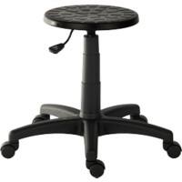 TEKNIK Polly Stool Seat Height Adjustable Black 1850 320 x 320 x 560 mm
