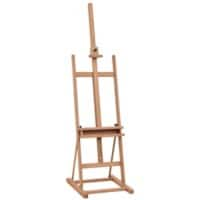 Vinsetto Easel Nature Wood 50.5 x 203 cm