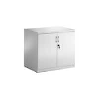dynamic Hi-Gloss Cupboard MFC Lockable 800 x 600 x 720 mm White