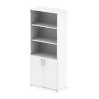 dynamic Impulse Cupboard MFC Not Lockable 800 x 400 x 2,000 mm White