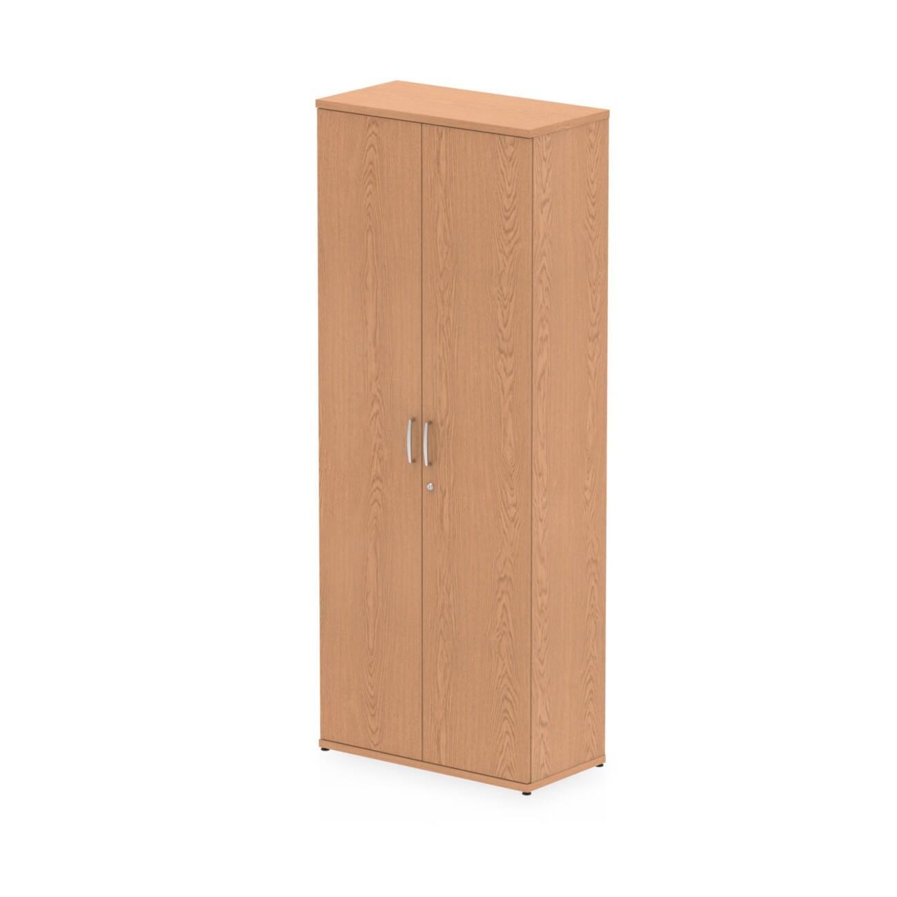 dynamic Impulse Cupboard MFC (Melamine Faced Chipboard) Lockable 800 x 400 x 2,000 mm Oak