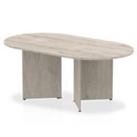 dynamic Freeform Table Impulse Oak MDF (Medium-Density Fibreboard) Grey 1,800 x 1,000 x 730 mm