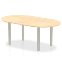 dynamic Freeform Table Impulse Maple Medium-Density Fibreboard Silver 1,800 x 1,000 x 730 mm