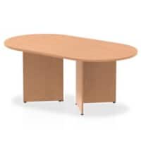 dynamic Freeform Table Impulse Oak Medium-Density Fibreboard Brown 1,800 x 1,000 x 730 mm