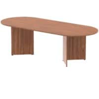 dynamic Table Freeform Walnut Base panel 2,400 (W) x 1,000 (D) x 730 (H) mm MDF (Medium-Density Fibreboard)