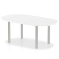 dynamic Freeform Table Impulse Medium-Density Fibreboard Silver 1,800 x 1,000 x 730 mm