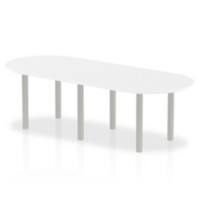 dynamic Freeform Table Impulse Medium-Density Fibreboard Silver 2,400 x 1,000 x 730 mm