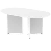 dynamic Freeform Table Impulse Medium-Density Fibreboard White 1,800 x 1,000 x 730 mm