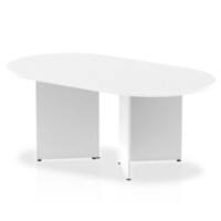 dynamic Freeform Table Impulse Medium-Density Fibreboard White 1,800 x 1,000 x 730 mm