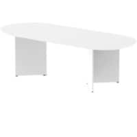 dynamic Freeform Table Impulse Medium-Density Fibreboard White 2,400 x 1,000 x 730 mm