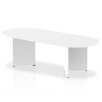 dynamic Freeform Table Impulse Medium-Density Fibreboard White 2,400 x 1,000 x 730 mm