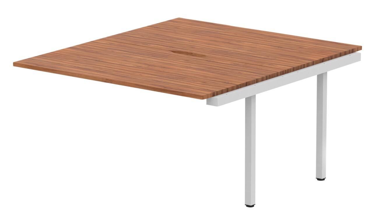 dynamic Computer Desk Evolve Plus BXT14WNTS Walnut 1400 mm x 1600 mm x ...