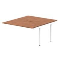 dynamic Evolve Plus Desk Extension Rectangular Walnut H-Frame 1,400 (W) x 1,600 (D) x 750 (H) mm MFC (Melamine Faced Chipboard)