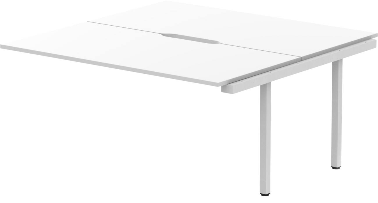 dynamic Computer Desk Evolve Plus BXT16WHTS White 1600 mm x 1600 mm x ...