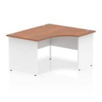 dynamic Impulse Right Hand Desk Rectangular Walnut Base panel 1,400 (W) x 1,200 (D) x 730 (H) mm MFC (Melamine Faced Chipboard)