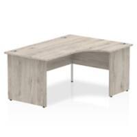 dynamic Ergonomic Desk Impulse MICDRP16GRY Grey Oak 1600 mm x 800 mm x 730 mm