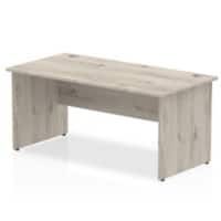 dynamic Ergonomic Desk Impulse MIRDP16GRY Grey Oak 1600 mm x 800 mm x 730 mm