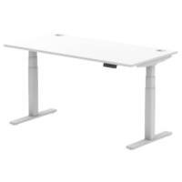 dynamic Air Sit Stand Desk Rectangular White T-Foot 1,600 (W) x 800 (D) x 665 (H) mm MFC (Melamine Faced Chipboard)