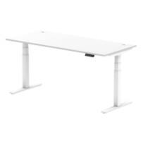 dynamic Height Adjustable Desk Air HASCP188WWHT White 1800 mm x 800 mm x 660 - 1310 mm