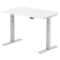 dynamic Air Sit Stand Desk Rectangular White T-Foot 1,200 (W) x 800 (D) x 665 (H) mm MFC (Melamine Faced Chipboard)