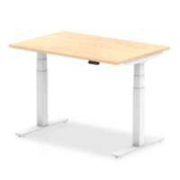 dynamic Height Adjustable Desk Air HAS128WMPE Maple 1200 mm x 800 mm x 660 - 1310 mm