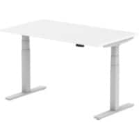 dynamic Air Sit Stand Desk Rectangular White T-Foot 1,400 (W) x 800 (D) x 665 (H) mm MFC (Melamine Faced Chipboard)
