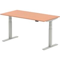 dynamic Height Adjustable Desk Air HAS168SBCH Beech 1600 mm x 800 mm x 660 - 1310 mm