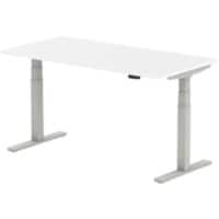 dynamic Height Adjustable Desk Air HAS168SWHT White 1600 mm x 800 mm x 660 - 1310 mm