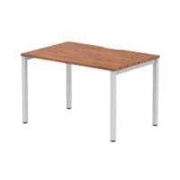dynamic Evolve Plus Bench Desk Rectangular Walnut H-Frame 1,200 (W) x 800 (D) x 750 (H) mm MFC (Melamine Faced Chipboard)