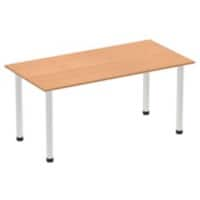 dynamic Ergonomic Desk Impulse IPLST16OAKBAC Oak 1600 mm x 800 mm x 725 mm