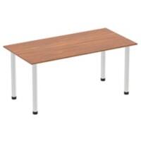 dynamic Ergonomic Desk Impulse IPLST16WNTBA Walnut 1600 mm x 800 mm x 725 mm