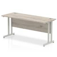 dynamic Ergonomic Desk Impulse MIRDC166GRY Grey Oak 1600 mm x 600 mm x 730 mm