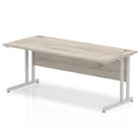 dynamic Ergonomic Desk Impulse MIRDC18GRY Grey Oak 1800 mm x 800 mm x 730 mm