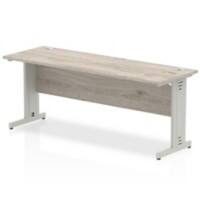 dynamic Ergonomic Desk Impulse MIRDW186GRY Grey Oak 1800 mm x 600 mm x 730 mm