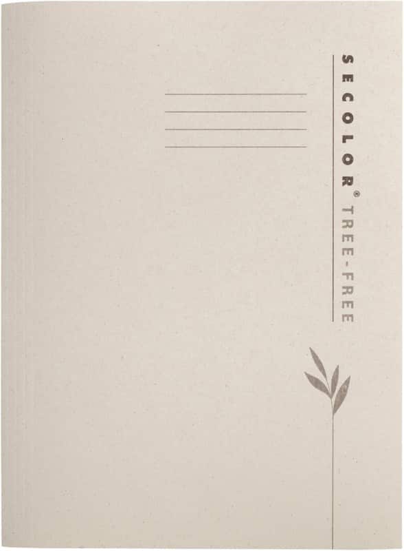 Djois Secolor Tree-Free Expanding File 3882511 Folio Cardboard 24 (W) x 34.8 (H) cm Cream Pack of 10