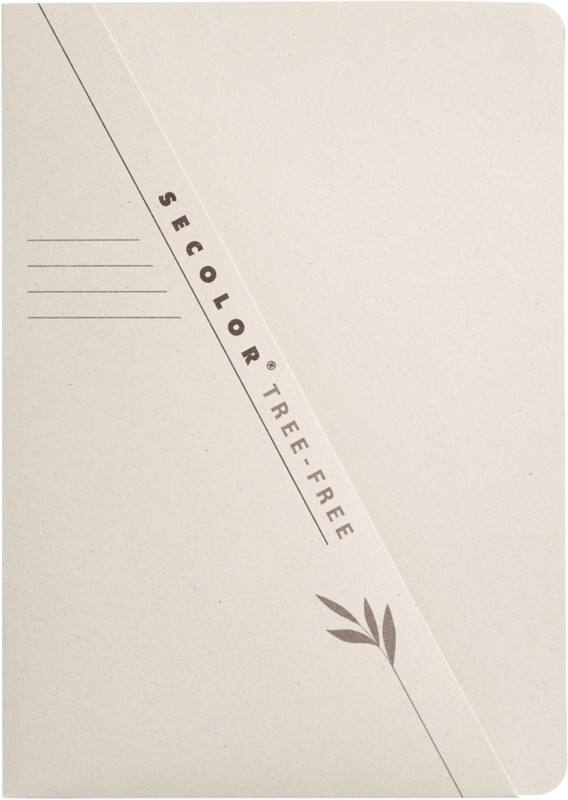 Djois Tree-Free File Tab Cream A4 Cardboard 225 gsm 220 x 310 mm Pack of 10
