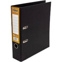 Pukka Kraft Lever Arch File A4 70 mm Black 2 ring RF-9482 Cardboard, PP (Polypropylene) Smooth