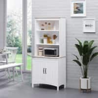 HOMCOM Kitchen Cabinet White 420 x 1,760 mm