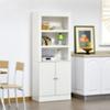 HOMCOM Kitchen Cabinet White 355 x 1,825 mm