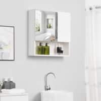 kleankin Mirror Cabinet White 150 x 550 mm