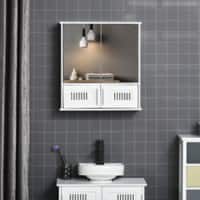 kleankin Mirror Cabinet White 175 x 600 mm
