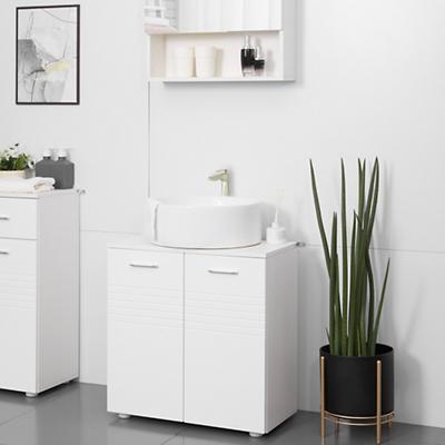 kleankin Bathroom Vanity White 300 x 625 mm